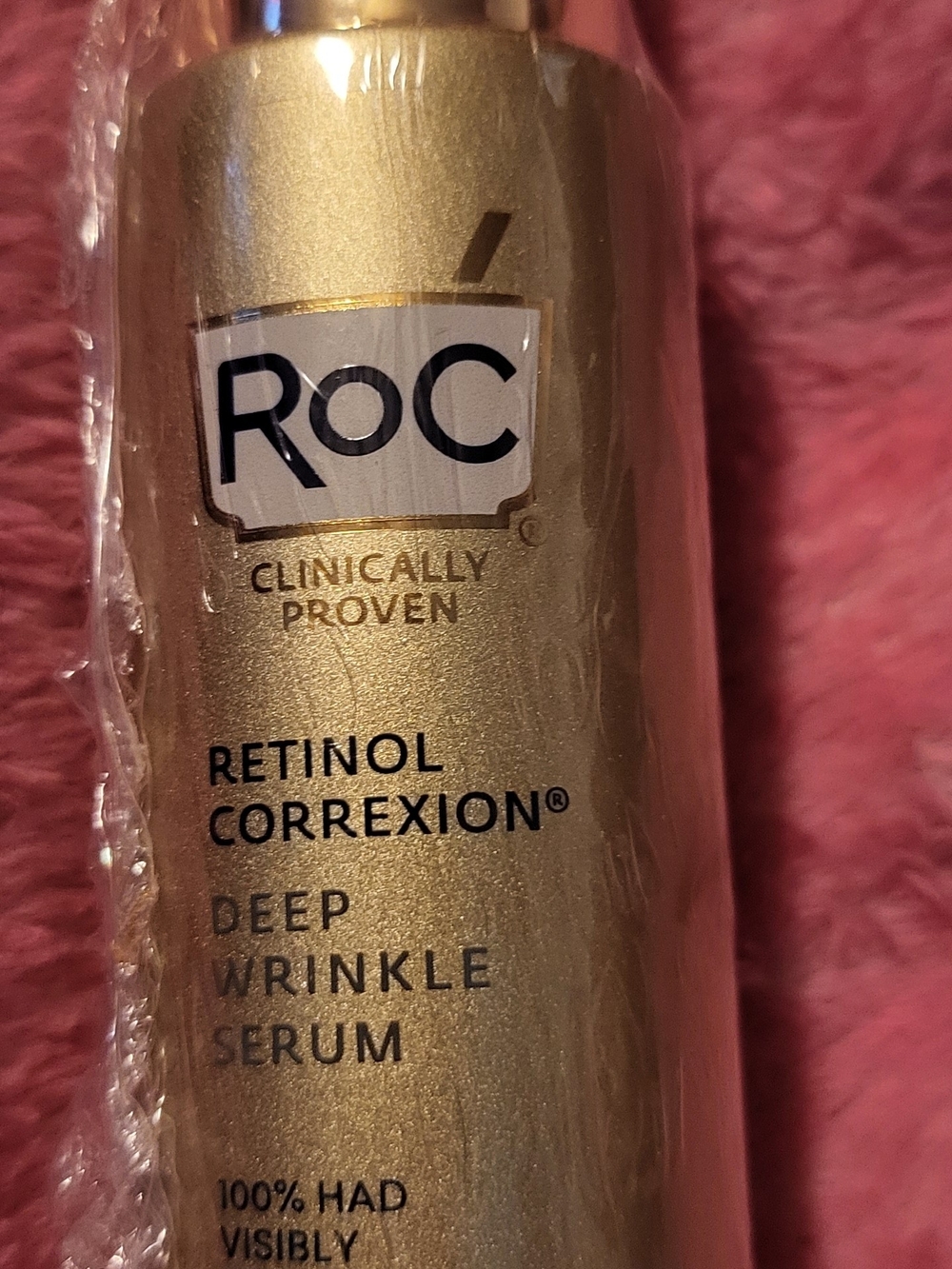RoC Retinol Correxion Deep Wrinkle Serum — Gold